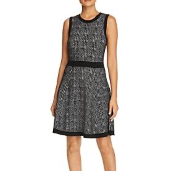 kate spade mod plaid sweater dress